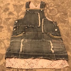 GIRLS CHIPIE DENIM DRESS